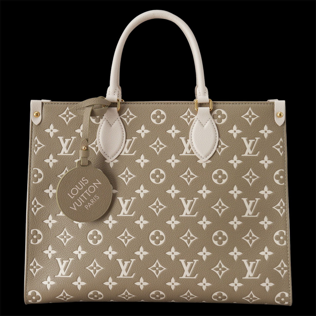 LOUIS VUITTON(USED)루이비통 M46060 시즌 온더고 MM 카키베이지